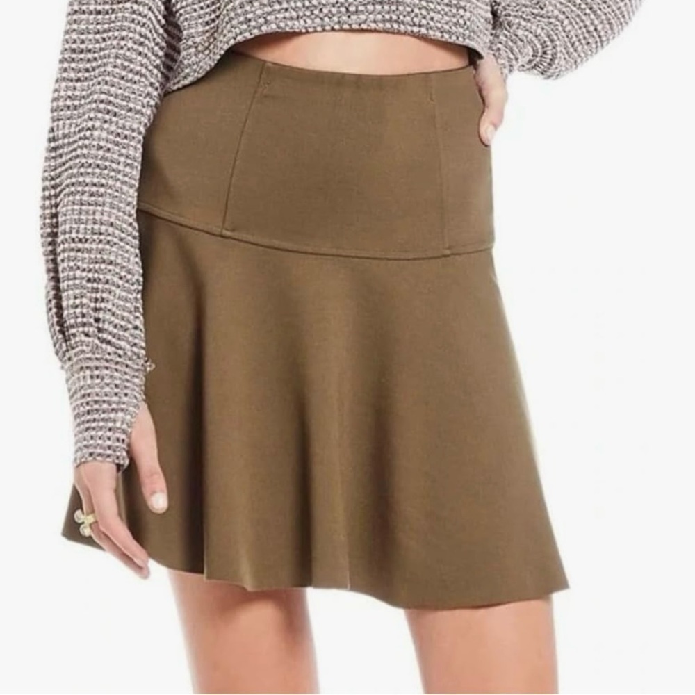 Free People | Ruffle A Line Mini Skirt